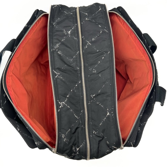 CHANEL Travel Line  Nylon Weekender Travel Bag Black - Picture 9 of 16